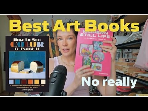 My Favorite Art Books: Best Recommendations for Color Theory, Visual Language, Art Business & More!