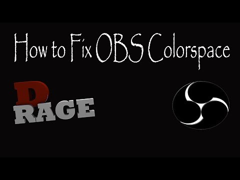 How to Fix the OBS Color/Saturation Problems