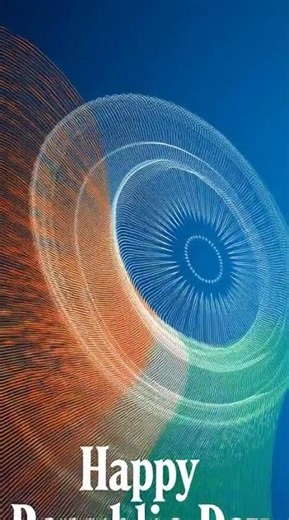 Happy Republic Day 2026 | Stunning Ashoka Chakra Animation 🇮🇳