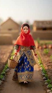 Miniature Doll [Aloo paratha] Cooking ASMR | Indian Village Tiny Kitchen Cooking