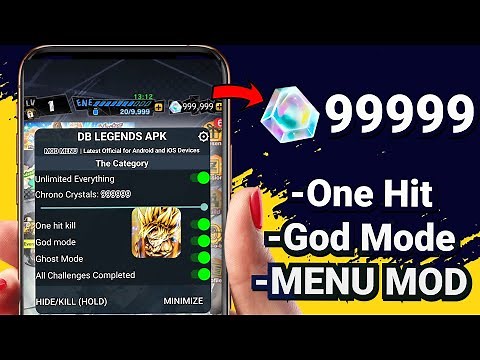 Dragon Ball Legends Hack/MOD V10.1 - Unlimited Chrono Crystals, God Mode & One Hit Kill