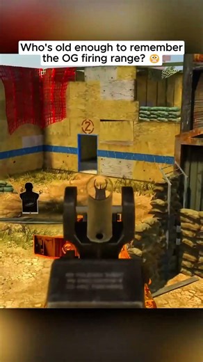 THE OG FIRING RANGE WAS A MASTERPIECE 😢 #callofduty #cod #nostalgia