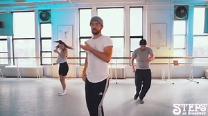 #LiveFromSteps Phil Colgan is live-streaming his #virtualstepsonbroadway classes! Int Theater Dance - Tues & Thurs 12:00-1:00pm EST. “Class with Phil Colgan is great!” - Virtual Steps Student Dancers: Brendon Stimson & Samantha Pollino 🎶: "Mambo Rap", Parov Stelar 📸: Pierre Marais Sign up—>bit.ly/virtualsteps | Steps on Broadway