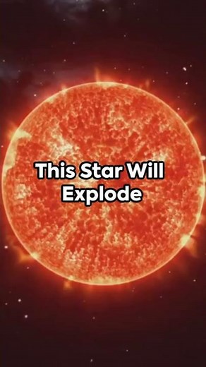 A Star Is About To Explode In Space!