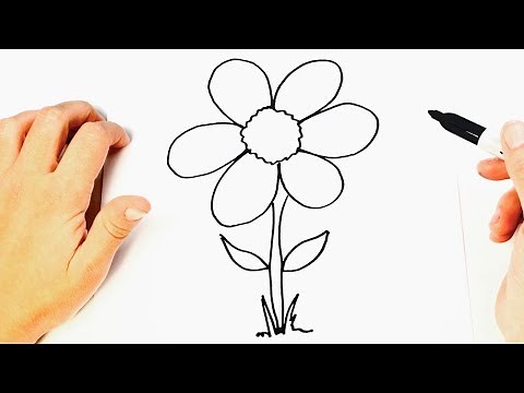 How to draw a Beautiful Flower
