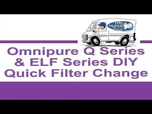 How to Replace Omnipure Q Series & ELF Series Filters (Reverse Osmosis Filters) | TheWaterGuy.ca