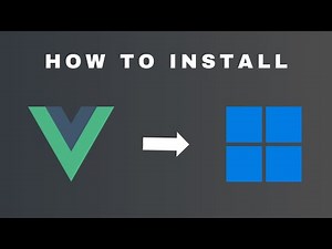 How to install Vue.js on Windows 11 for Beginners