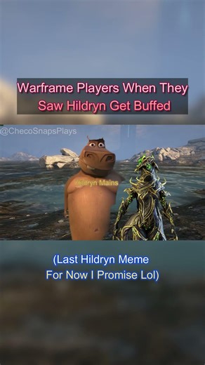 Warframe Players When They Saw Hildryn Get Buffed