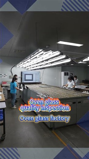 Temper Glass Oven Door Glass Machining