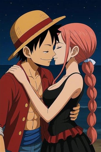 Luffy and Rebecca #onepiece #PirateQueenCatfight #TeamRebecca #anime #love