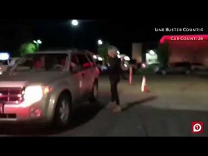 Insane Line Busting at a Drive Thru