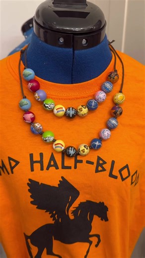 DIY Camp Half Blood Bead Necklace Tutorial