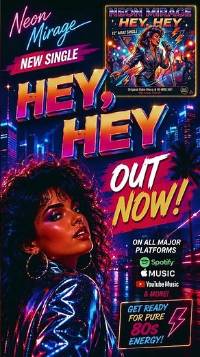 This 80s Disco Banger Is Finally OUT NOW ⚡💿 #italodisco #eurodisco #retrodisco