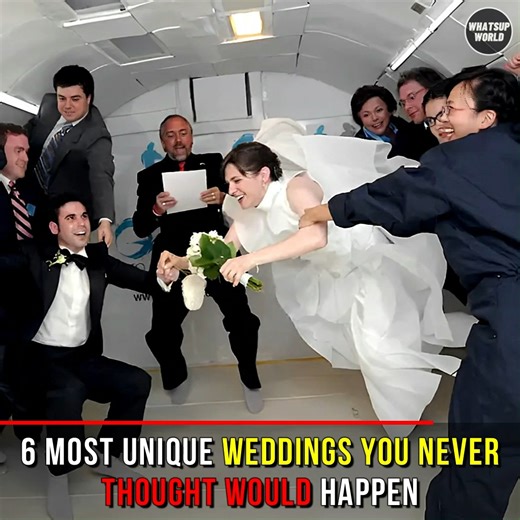 455K views · 8.2K reactions | 6 Most Unique Weddings You Never Thought Would Happen | Whatsup World | Facebook