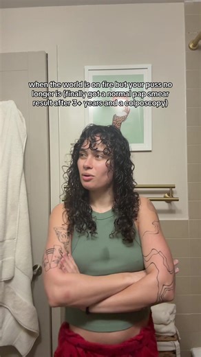 putting the serve in cervix (i’m SO excited you have no idea) #diva #papsmear #powerfulpuss