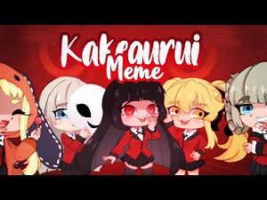 KAKEGURUI MEME | Gacha Club | Popular TikTok Trend