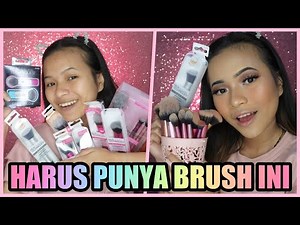 REAL TECHNIQUES BRUSHES Review Indonesia - LENGKAP | veronica christabella