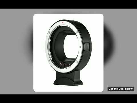 EOS R Mount Adapter EFEFS Lens to RF Mount Camera Autofocus Converter Ring Compatible with Canon EOS