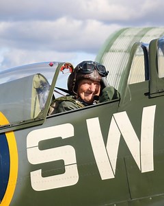 612K views · 10K reactions | 80 years after he joined the RAF, this former pilot got to fly a Spitfire at Imperial War Museum Duxford It was a 'thank you' to Bernard for the work he's done in support of Hawker Typhoon Preservation Group - the model he flew in combat in WW2. Aircraft Restoration Company https://bbc.in/3ltjfA1 | BBC Cambridgeshire | Facebook
