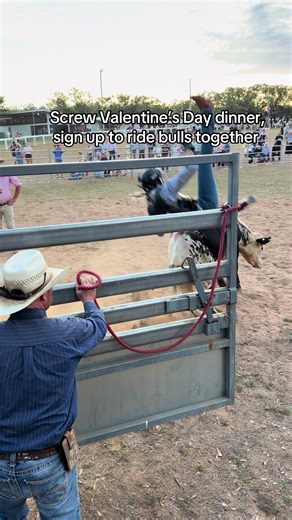 Rodeo Valentine's Date Ideas: Riding Bulls Together