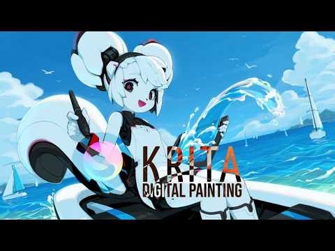 Krita 5.3 and Krita 6.0 Released With New Text Engine and Wayland HDR Support