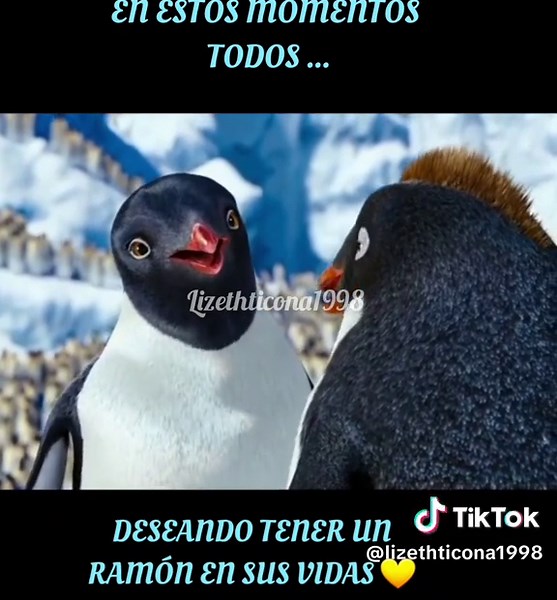 El amor de Ramón y Carmen: una historia de pingüinos