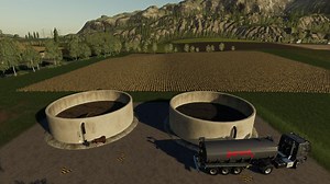 SLURRY AND DIGESTATE STORAGE V1.0 - FS19 mod - FS19.net