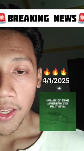 British forces have bombed a suspected weapons stockpile previously used by Islamic State in Syria #robbercook #news #syria #british #airstrike