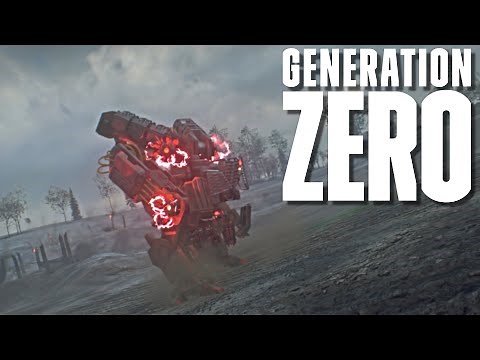 Generation Zero Reaper Boss Fight (4K 60fps)