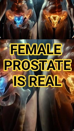 The "Female Prostate"? 🤯 Anatomy Comparison #shorts