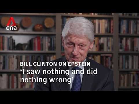 US House panel releases video of Clinton Epstein depositions