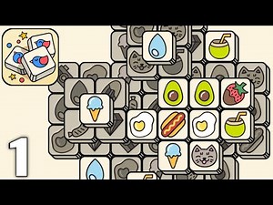 3 Tiles - Tile Matching Games - Gameplay Walkthrough Part 1 Level (Android & iOS)