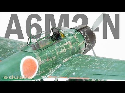 Eduard's New 1:48 A6M2-N 'Rufe' | Full Build | HD