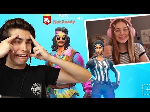 So I played Fortnite with my GIRLFRIEND...