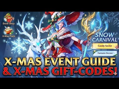 🎁 FREE X-MAS GIFT CODES! Snow Carnival Event Guide | Omniheroes S13