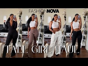 FASHION NOVA TRY-ON HAUL | TALL GIRL APPROVED!!