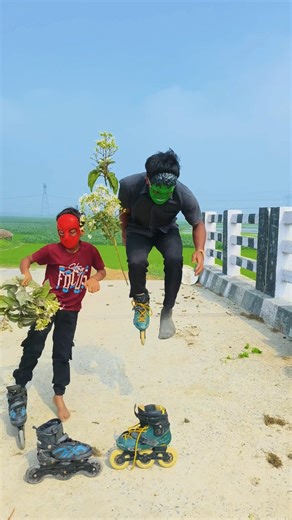 skating stunt don't try without any training #skating #skills #skater #skateboarding #shortsfeed