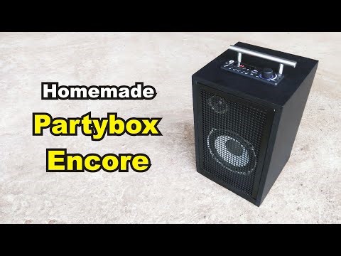 diy homemade bluetooth speaker | how to make jbl party box encore copy