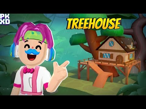 Unlocking The NEW TREEHOUSE In PK XD 🌳