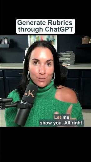 Generate Rubrics through ChatGPT