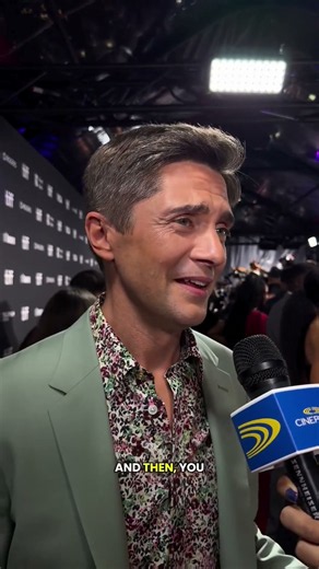MISTY GREEN Interview with Topher Grace at #TIFF26