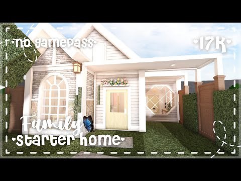No Gamepass Budget Family Starter House Speedbuild and Tour iTapixca Builds