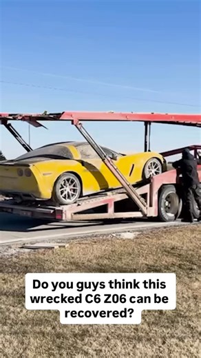 Corvette Club | This C6 Z06 looks like a long road to recovery! 🎥 @backroadsgarageofficial #c8corvette #corvettestingray #corvettelifestyle... | Instagram