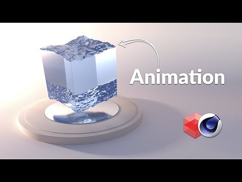 Cinema4D: Water Cube Animation