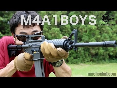 東京マルイ M4A1 カービン 電動ガン ボーイズをマック堺が「実射」レビュー#61