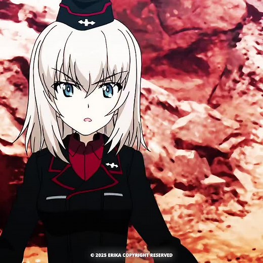 Quick Edit of Girls und Panzer Featuring Erika Itsumi