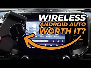 Motorola MA1 Wireless Android Auto Adapter Review in 2021 RAM HD Truck with 8.4-in Uconnect 4