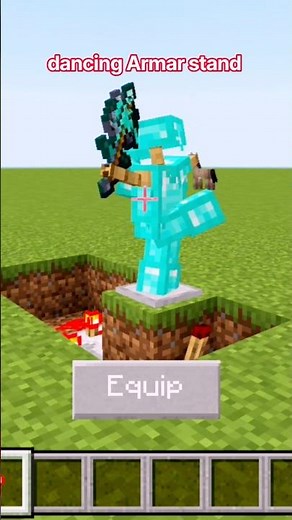 How to Make a Dancing Armor Stand in Minecraft! 🕺🛡️