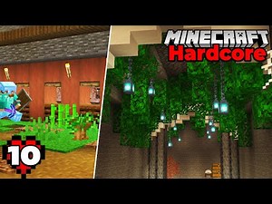 Minecraft Hardcore Let's Play : Villager Trading Cave!