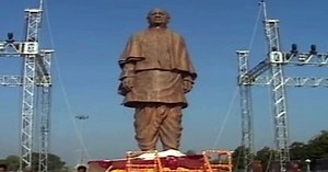 Gujarat Unveils Sardar Patel's 30-Feet Statue |